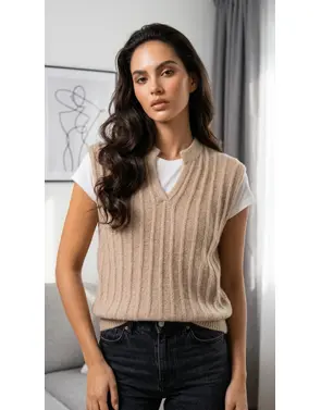 Garde-robe - Debardeur - Beige