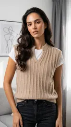Garde-robe - Debardeur - Beige