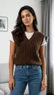 Garde-robe - Debardeur - Donker bruin