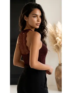 Garde-robe - Top - Bordeaux