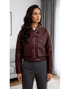 Garde-robe - BOMBER - Bordeaux