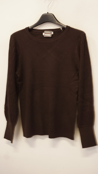 Garde-robe - Pull - Donker bruin