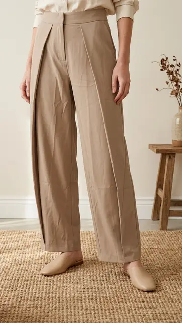Garde-robe - Lange Broek - Beige
