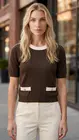 Garde-robe - Pull - Donker bruin
