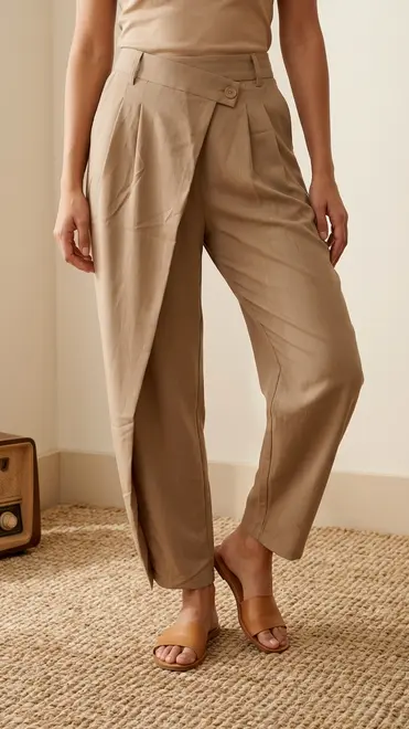 Garde-robe - Lange Broek - Taupe