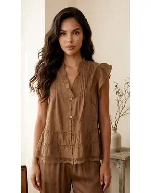 Garde-robe - Top - Camel