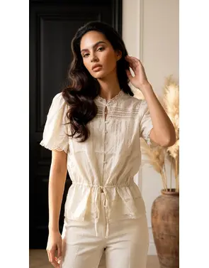Garde-robe - Top - Ecru