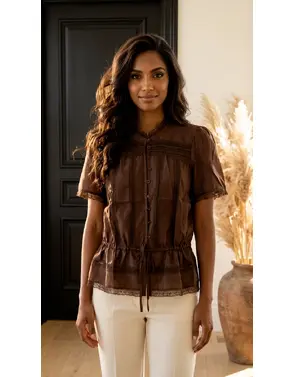 Garde-robe - Top - Donker bruin
