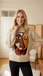 Garde-robe - Pull - Beige