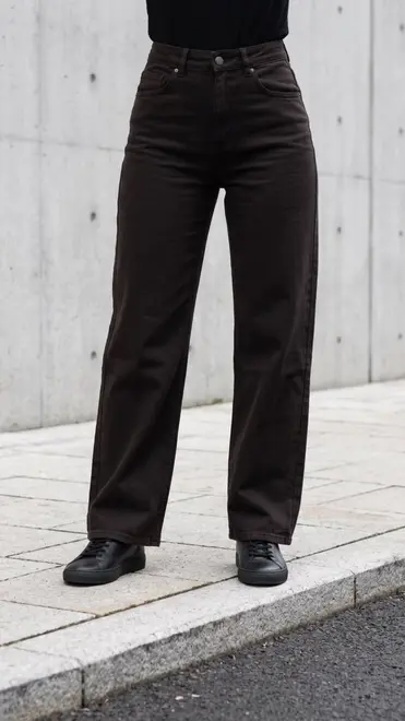 Garde-robe - Lange Broek - Donker bruin