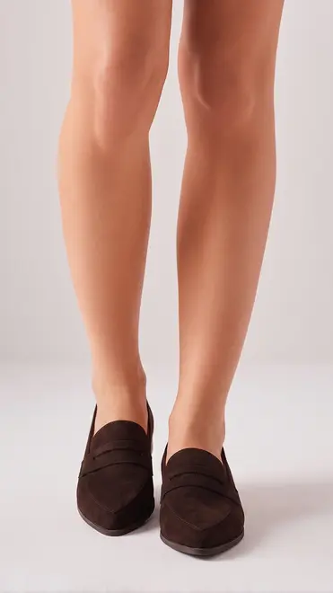 Garde-robe - MOCASSINS - Donker bruin