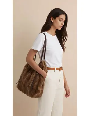 Garde-robe - Handtassen - Camel