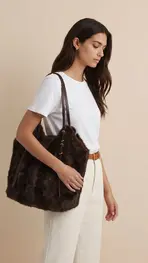 Garde-robe - Handtassen - Donker bruin