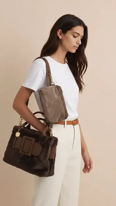 Garde-robe - Handtassen - Donker bruin