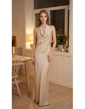 Garde-robe - Lang kleed - Beige