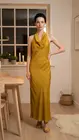 Garde-robe - Lang kleed - Oker