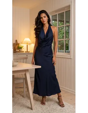 Garde-robe - Lang kleed - Marine