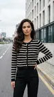 Garde-robe - Gilet - Zwart-wit