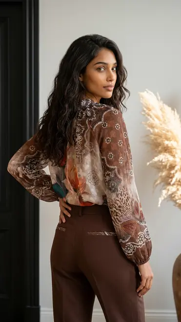 Garde-robe - Tuniek - Beige-bruin