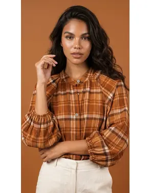 Garde-robe - Blouse - Oranje