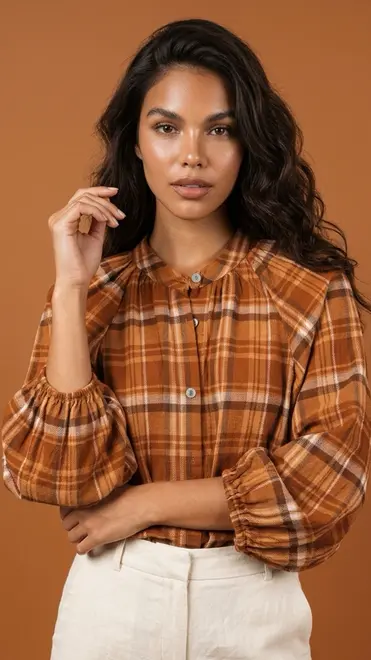 Garde-robe - Blouse - Oranje