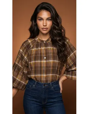 Garde-robe - Blouse - Bruin