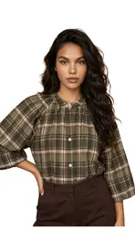 Garde-robe - Blouse - Kaki