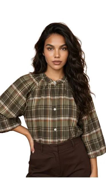 Garde-robe - Blouse - Kaki
