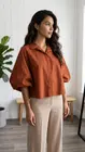 Garde-robe - Blouse - Donker oranje