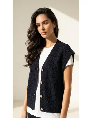 Garde-robe - Gilet - Marine
