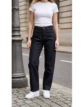 Garde-robe - Lange Broek - Donker jeans