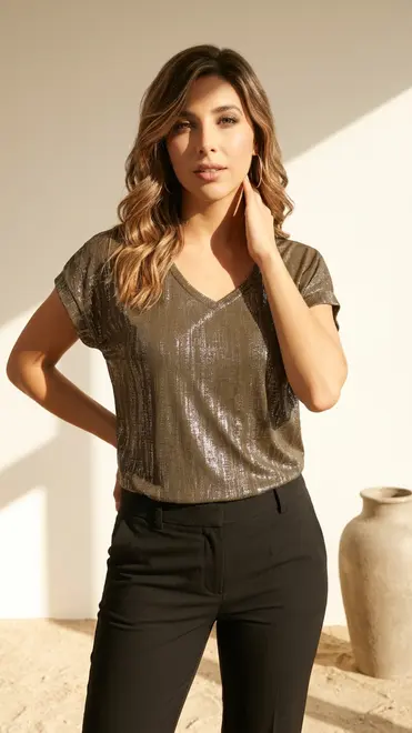 Garde-robe - Top - Donker bruin