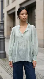 Garde-robe - Blouse - Munt