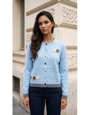 Garde-robe - Gilet - Blauw
