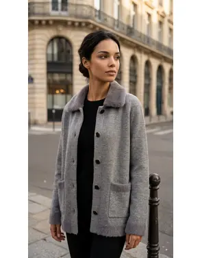 Garde-robe - Gilet - Grijs