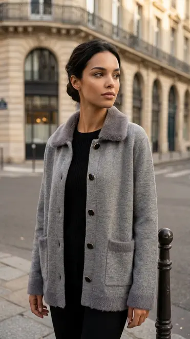 Garde-robe - Gilet - Grijs