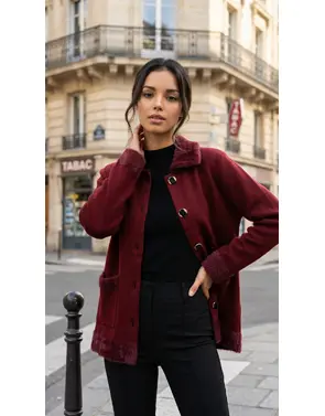 Garde-robe - Gilet - Bordeaux