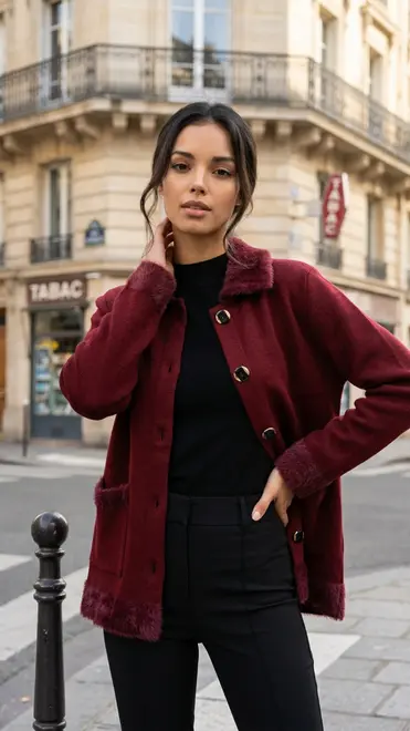 Garde-robe - Gilet - Bordeaux