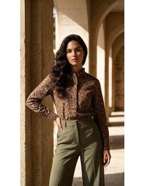 Garde-robe - Blouse - Bruin