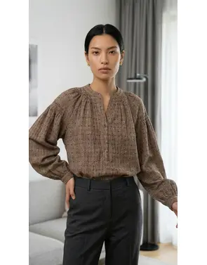 Garde-robe - Blouse - Bruin