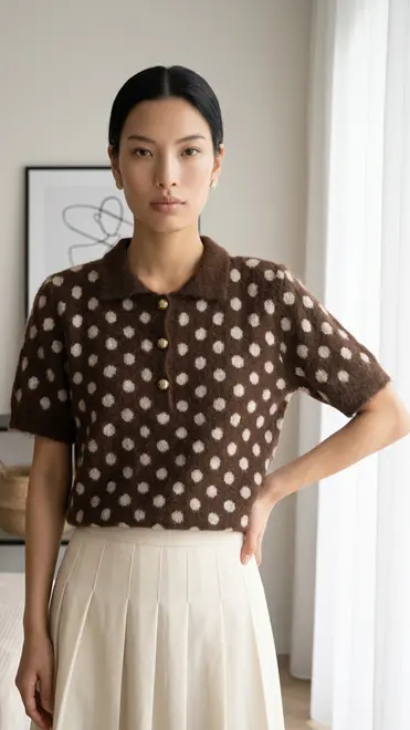 Garde-robe - Pull - Bruin