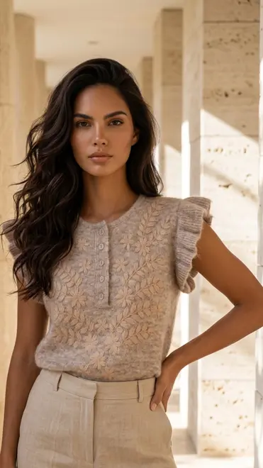 Garde-robe - Pull - Taupe