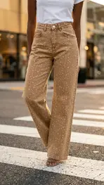 Garde-robe - Lange Broek - Beige