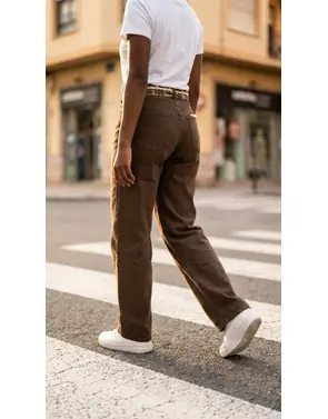 Garde-robe - Lange Broek - Donker bruin