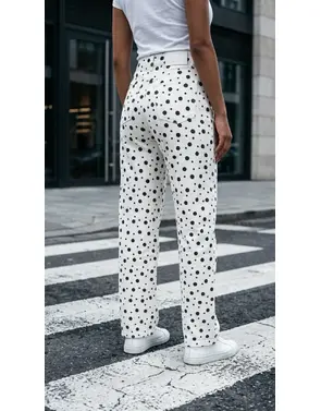Garde-robe - Lange Broek - Wit