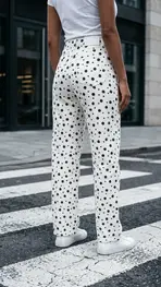 Garde-robe - Lange Broek - Wit