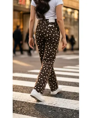 Garde-robe - Lange Broek - Donker bruin