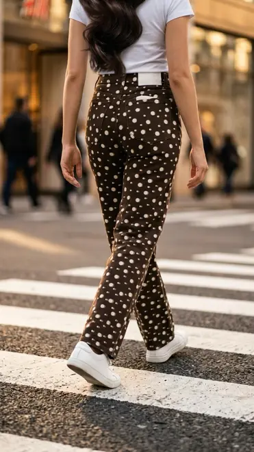 Garde-robe - Lange Broek - Donker bruin