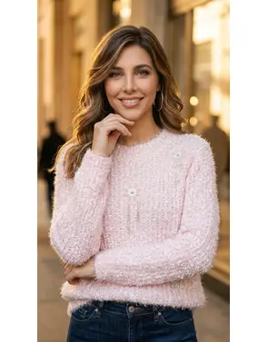 Garde-robe - Pull - Roze