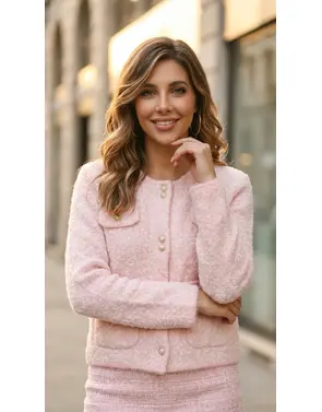 Garde-robe - Gilet - Roze